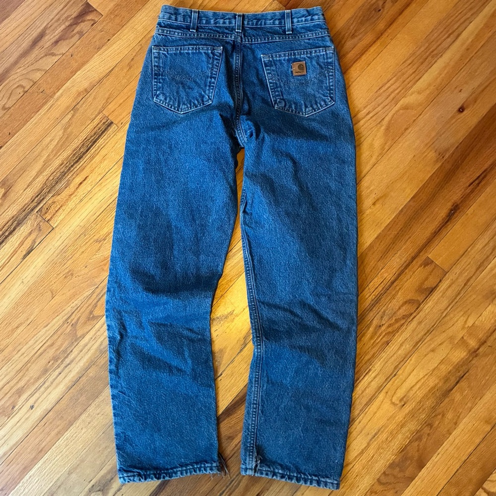 Men’s Carhartt Insulated Jeans - 32x34 - Picture 9 of 11